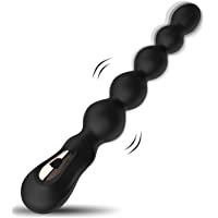 ACVIOO® Bolas Anales Vibradores de Silicona con 7 Modos de Vibración Flexible Masajeador de Próstata Recargable Butt…